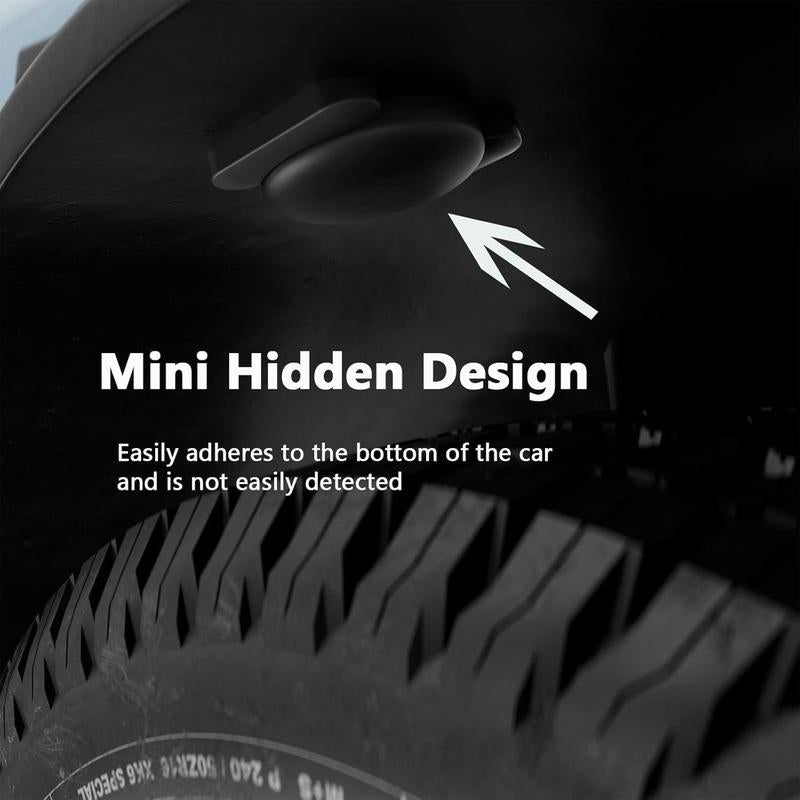 GPS Tracker for Car,Mini Trackers Device with Weatherproof Magnetic Case-No Monthly Fee-Best Hidden GPS Trackers,Anti-Lost Device,Works with Apple Find My