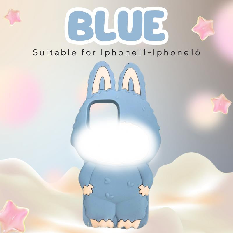 Labu Cute 3D Cartoon Phone Case – TPU Silica Gel, Scratch-Resistant and Shockproof, Compatible with Iphone 11, 12, 13, 14, 15, 16 Series