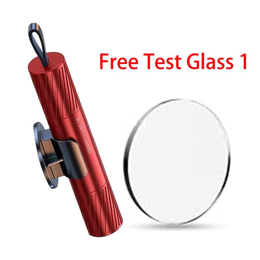 2 in 1 Car Safety Hammer,Glass Breaker under Water,Safe Hammer,Car Hammer Seatbelt Cutter,Window Breaker Emergency Escape Tool,Small and Easy to Use Car Safety Tool.